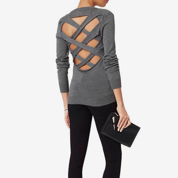 A.L.C. Sweaters - A.L.C. Merino wool sweater Liva cross back